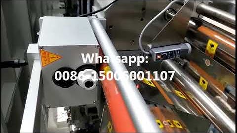 continuous hot ink roll coder on packaging machine