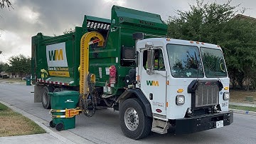 Waste Management: Brand New Peterbilt 520 NGen McNeilus ZR Garbage Truck