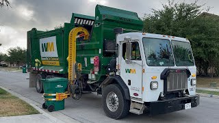 Waste Management Brand New Peterbilt 520 Ngen Mcneilus Zr Garbage Truck
