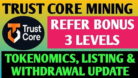 Trust Core Mining Full Details | TCore Mining App  | Trust Core Mining Gift Card | New Mining 2025 