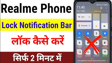 How to Disable On Lock Screen For Notification Drawer Realme ,Lock Notification Panel On Lock Screen