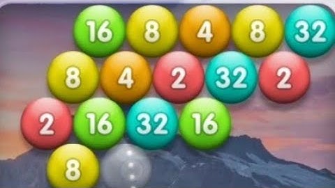 Bubble Shooter 2048 Game