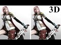 Final Fantasy XIII 3D video SBS VR box google cardboard