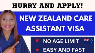 RELOCATE TO NEW ZEALAND AS A CARE ASSISTANT | MOVE WITH YOUR FAMILY FOR FREE, HURRY AND APPLY NOW screenshot 1