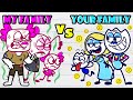 Family vs Family  Rich Camp vs Poor Camp Funny Situation  Max's Puppy Dog Cartoon