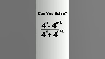 A Nice Exponential Problem • Evaluate #shorts #olympiad #math #mathtrick #mathproblem #mathematics