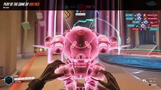 GAME WINNING 5K DVA SLINGSHOT ULT (TEAM KILL) OW2 Play of the Game