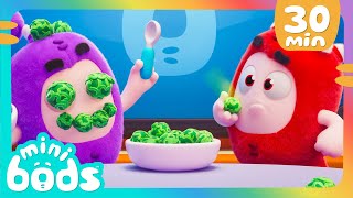 Serbu Sayur Sob! Kumpulan Kartun Lucu untuk Si Kecil 🥦🥕🎥 | Minibods Bahasa -Kartun Lucu Kocak