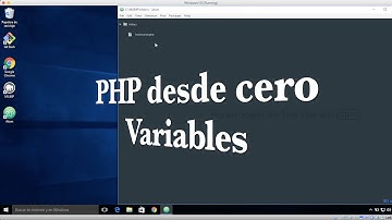 PHP desde cero: Variables