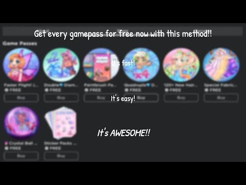 How To Get Free Gamepasses On Roblox 2021 Youtube - roblox how to get free gamepasses