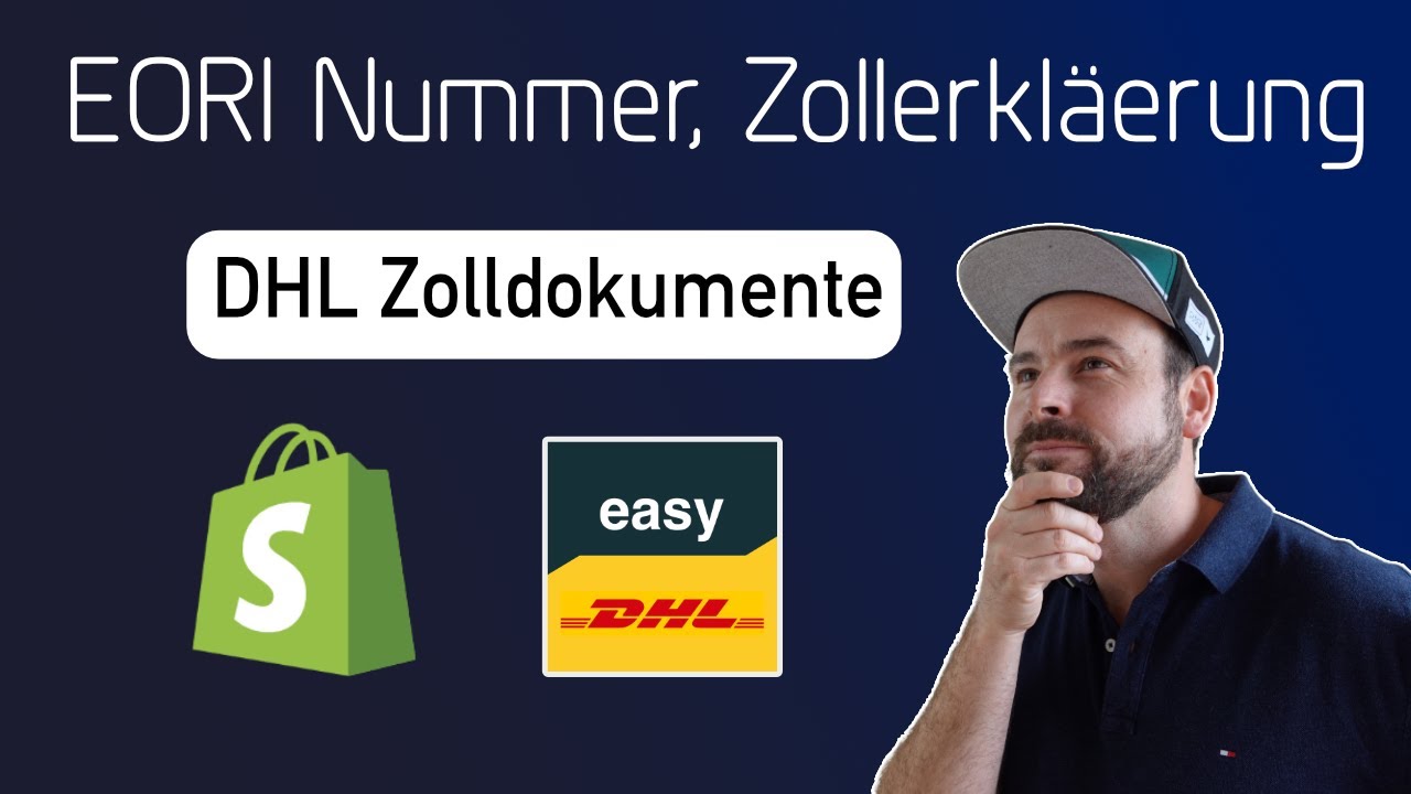 EORI Nummer für die DHL Zollerklärung - YouTube