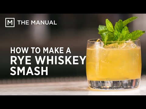 Wideo: Jak Zrobić Smash żytnią Whisky (przepis I Wideo)
