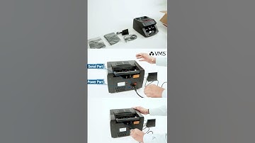 Fast & Reliable Currency Counting Machine with Counterfeit Detection | VMS Essentials CCM04