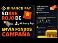BINANCE PAY • EVENTO SOBRE ROJOS Y CAMPAÑA ENVÍA FONDOS #binance #redpacket #fondos #usdt