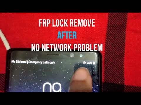 Samsung note 8 FRP lock remove after network problem । DMT BD