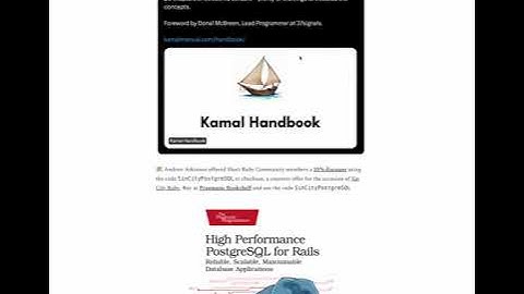 Short Ruby Newsletter - sneak peak edition 85