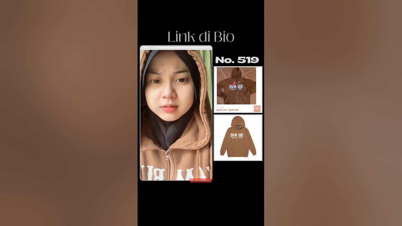 Hoodie Coklat