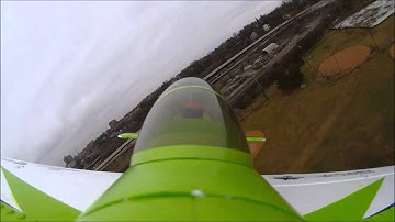 Parkzone SU-29 RC Plane + Polaroid Cube Action Camera + Lady Gaga = Applause?