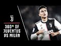 HIGHLIGHTS | WATCH 🌍360° of Juventus v Milan!