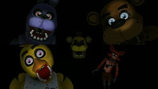 [FNaF/P3D] (V1) FNaF 1 All Jumpscares - Remake in Prisma 3D