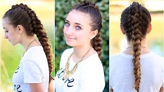 The Dragon Braid  Cute Girls Hairstyles  YouTube