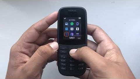 Nokia 105 4th Edition 2019 Incoming Call