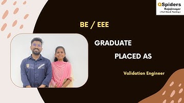 How to get your dream job | Honest Placement Journey | BE(EEE) GRADUATE | QSpiders Rajajinagar