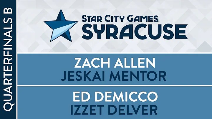 SCGNY: Quarterfinals B - Zach Allen vs Ed Demicco ...
