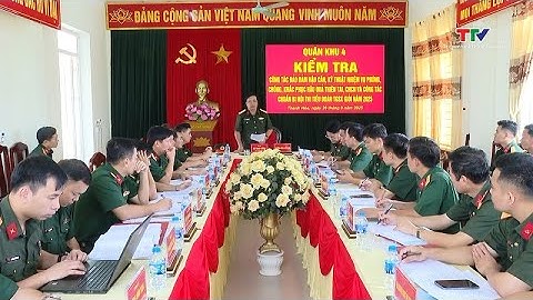 Bảo đảm tốt công tác Hậu cần, Kỹ thuật trong các nhiệm vụ| Truyền hình Thanh Hóa