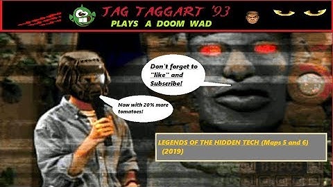 Playing a Doom Wad: "Legend of the Hidden Tech" Maps 5 and 6 (2019)