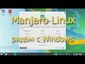 Записываем Manjaro Linux на USB и устанавливаем рядом с Windows