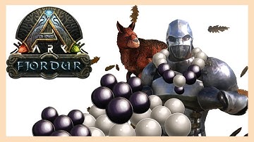 ARK Fjordur map | Black Pearl and Silica Pearl location ( Elemental Shard optional )