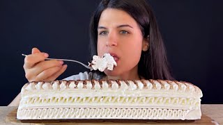 ICE CREAM CAKE | MUKBANG | ASMR | EATING SOUNDS