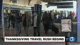 VIDEO: AAA expects 3rd busiest pre-Thanksgiving travel period on record