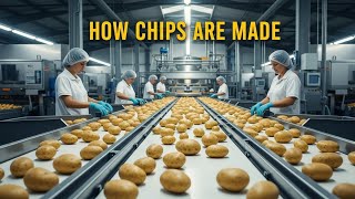 Inside a Modern Potato Chip Factory: From Whole Potatoes to Perfectly Crispy Snacks (Full Process)