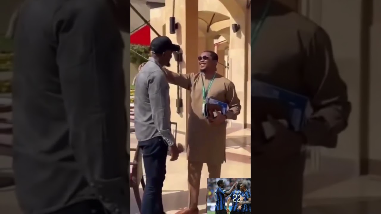 Samuel Eto’o rencontre son ancien coéquipier de l’ Inter Mariga  Wanyama