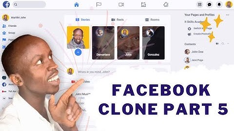 Full FACEBOOK UI clone using TAILWIND CSS: FREE SOURCE CODE