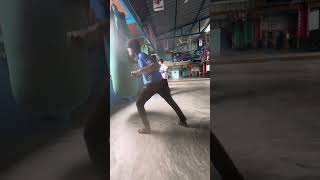 Heavy Bag  Punches & Kicks Combo Training Sempei Lakshitha Babu and Team @ Warrior ki dojo 👊🏻🥋