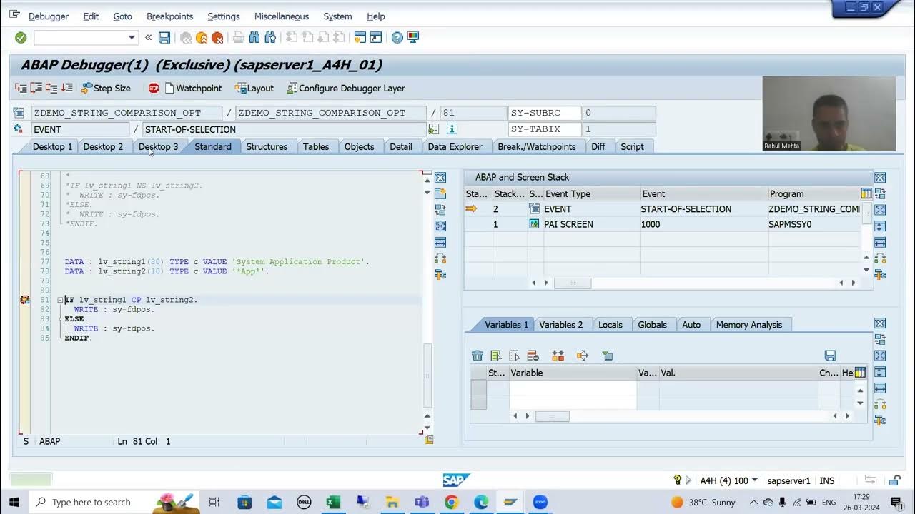 39 abap programming string comparison operators cp contains
