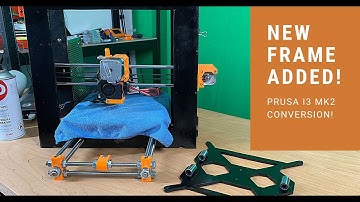 How to install aluminum and 3D printed frame Prusa I3 MK2