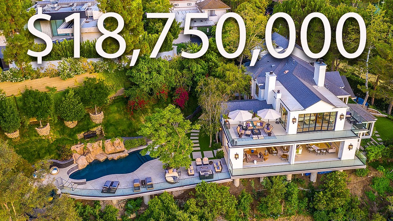 Touring A $18,750,000 Bel Air MEGA MANSION With INDOOR TREEHOUSE
