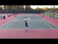 Ultimate Tennis Summer 4.0 League - Jo2 vs Dave - 6/26/19 @ Robert Livermore Park