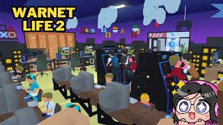 🔴LIVE - Ini Warnet Apa Rental Ps Sih - Warnet Simulator 2 GAMEPLAY #2