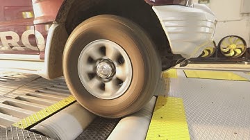 Car test lane in India. Fitness Inspection and certification center Coimbatore