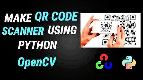 QR /Bar-Code Scanner Using Python OpenCV.