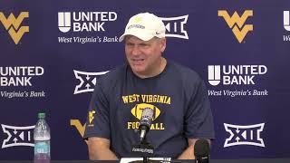 WVU Football Rich Rodriguez Press Conference 8/5/26