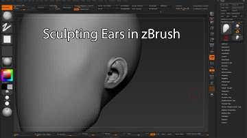 Sculpting Ears in zBrush Tutorial