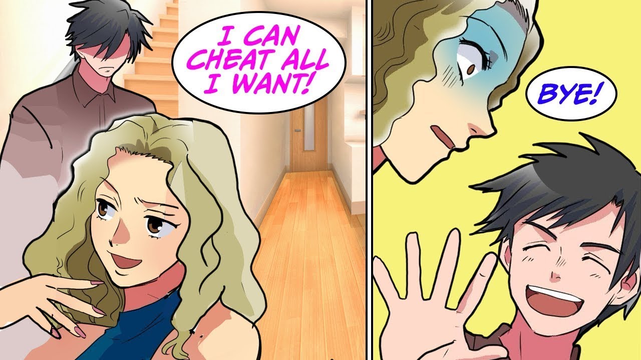 My dirty wife said if I don't wanna get a divorce then I should tolerate her cheating, so...