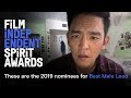 Who's nominated?! Meet the 2019 Spirit Award BEST MALE LEAD nominees