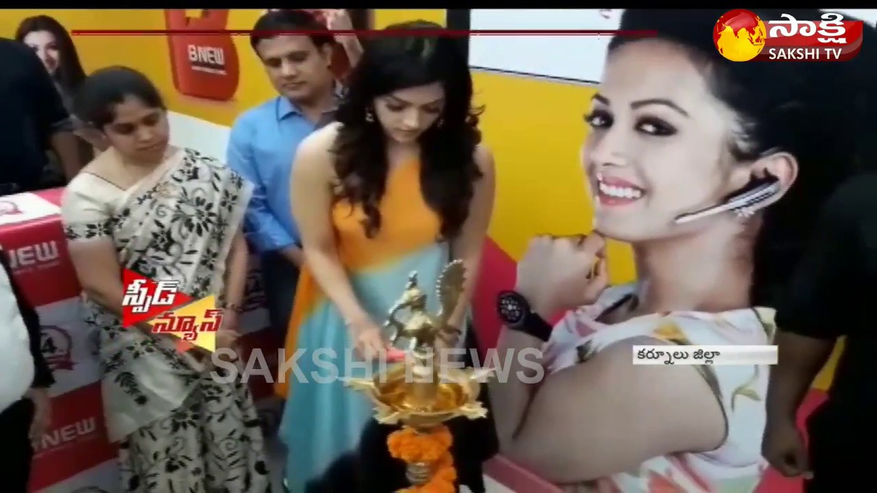Mehreen Pirzada Launch B New Mobile Store In Adoni Kurnool Dist